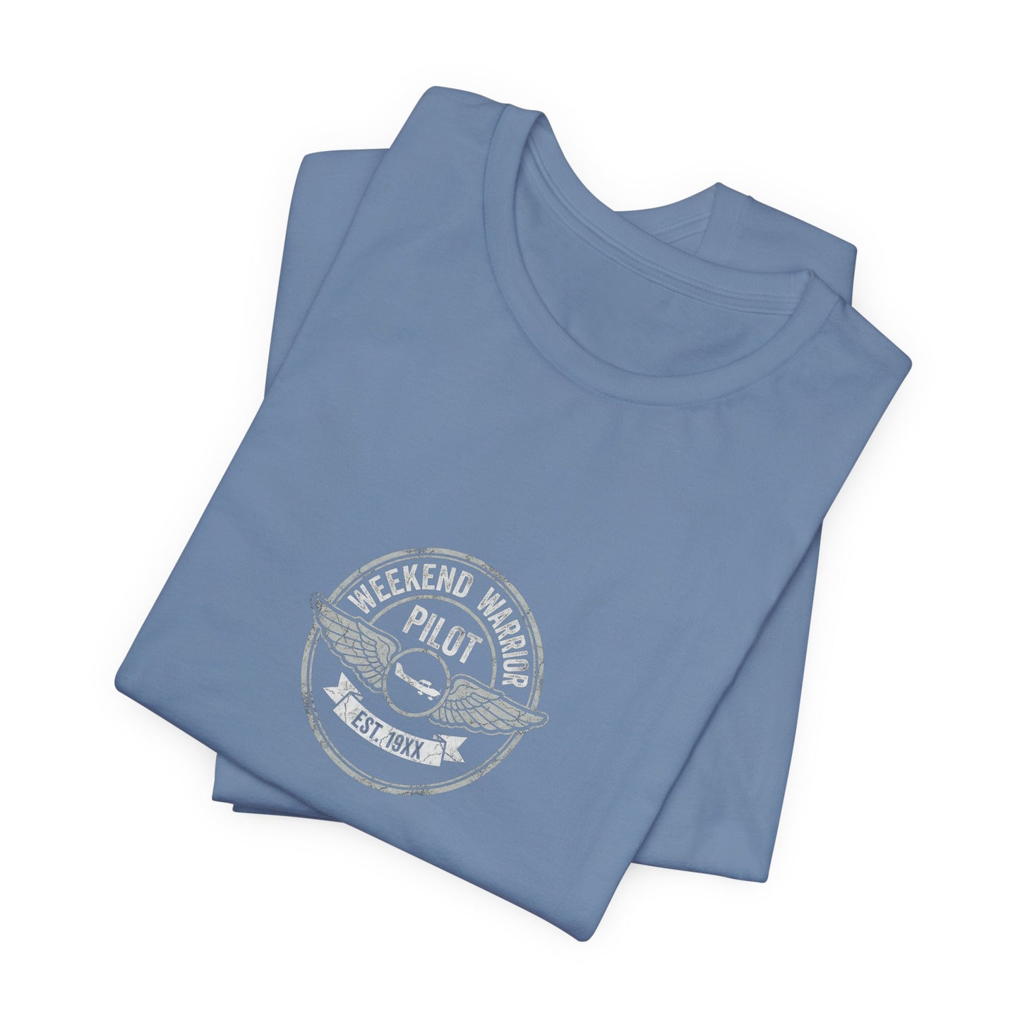 Weekend Warrior Pilot - Aviation Graphic Tee for GA Pilots