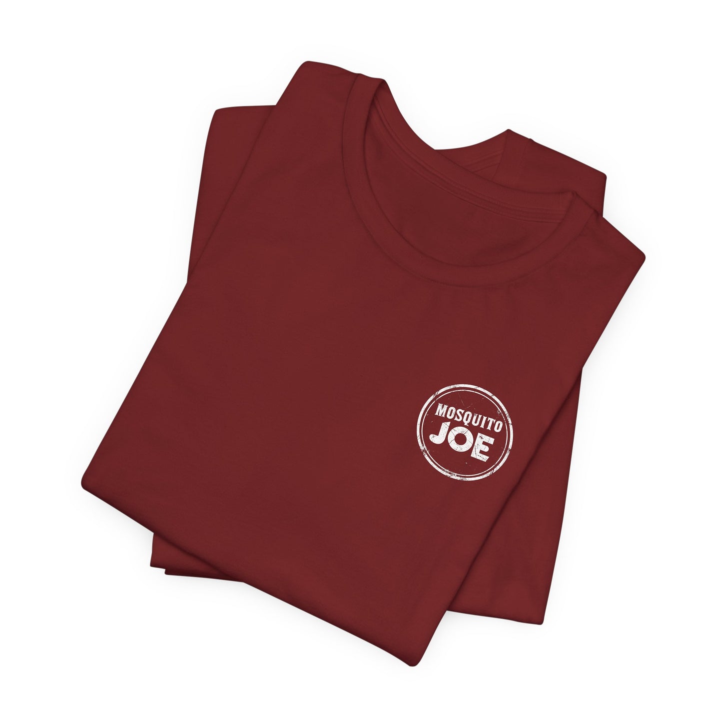 Mosquito Joe Distressed Logo - Front & Back Crew T-Shirt