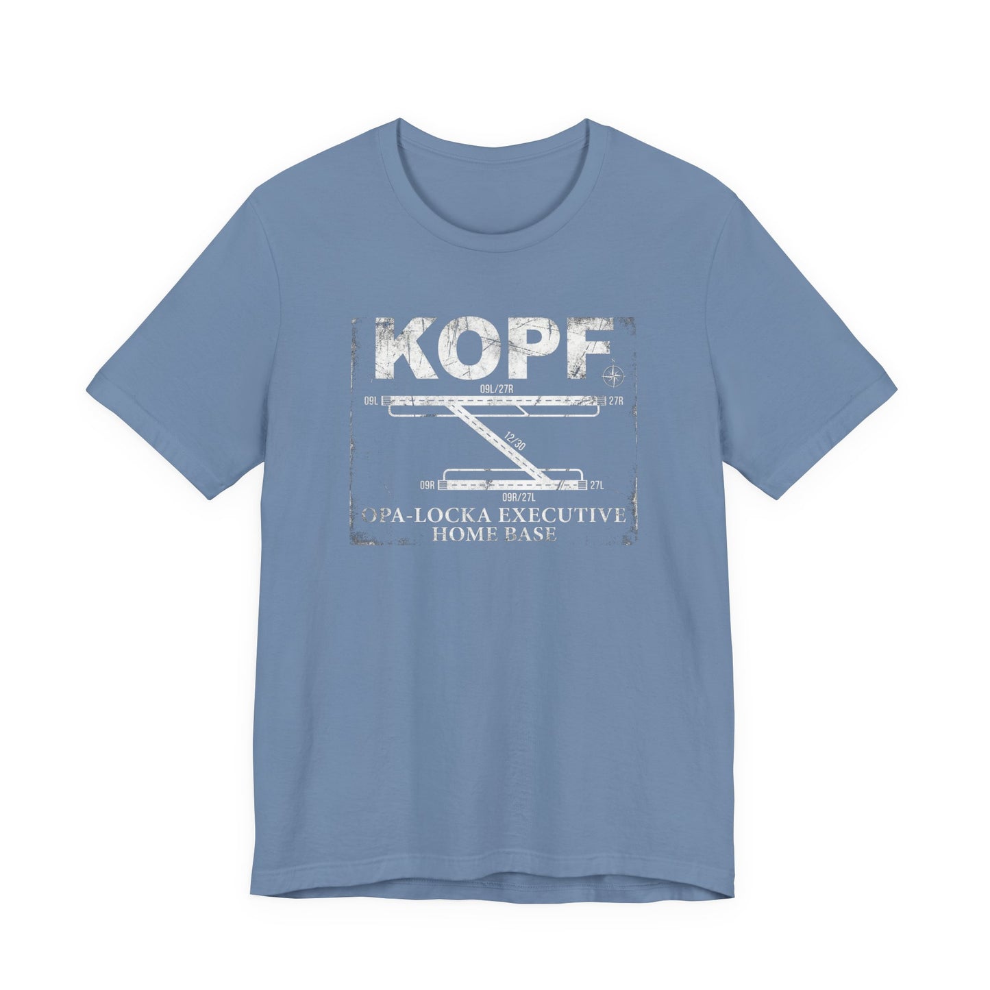 KOPF Opa-Locka Executive Airport Runway Diagram - Aviation T-Shirt