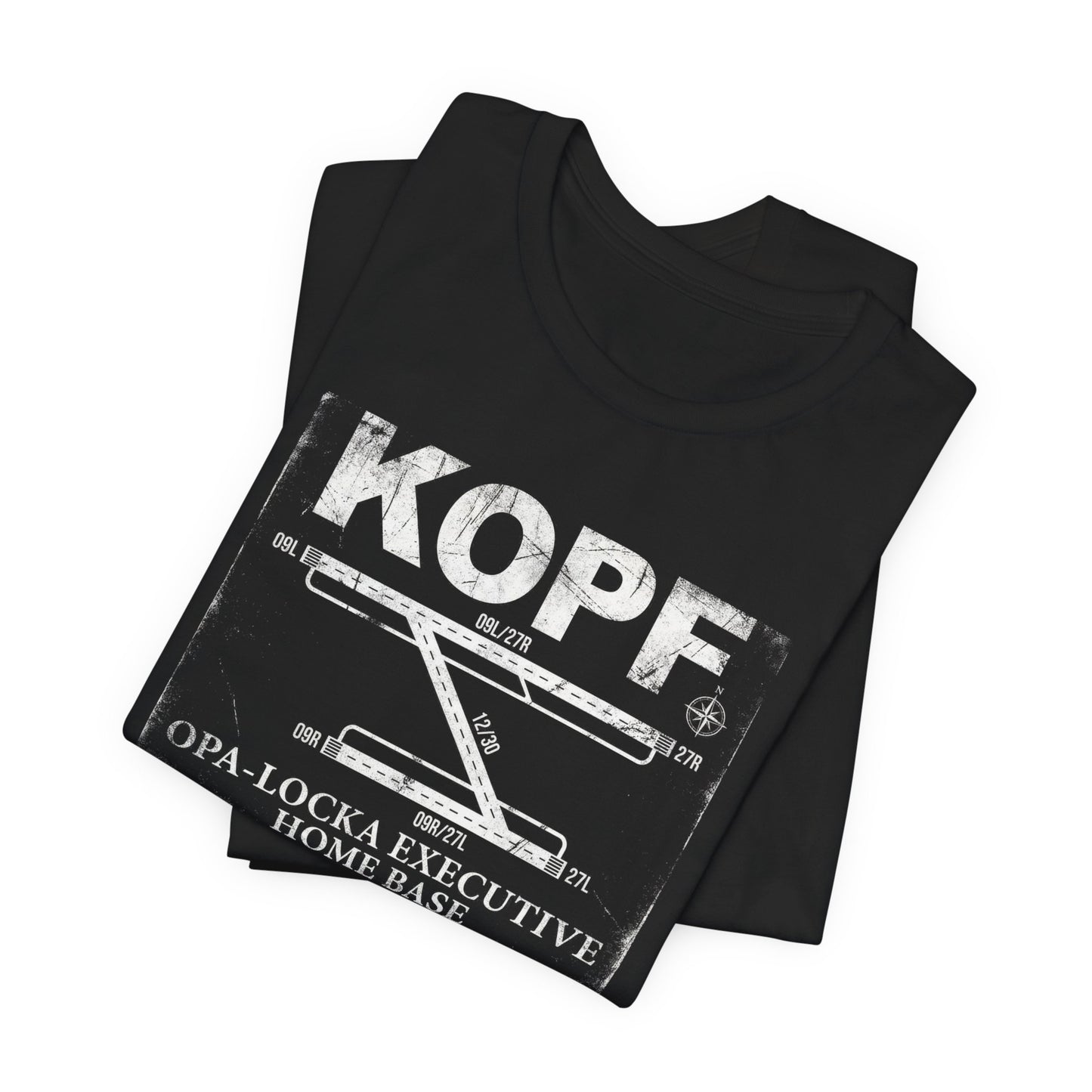 KOPF Opa-Locka Executive Airport Runway Diagram - Aviation T-Shirt