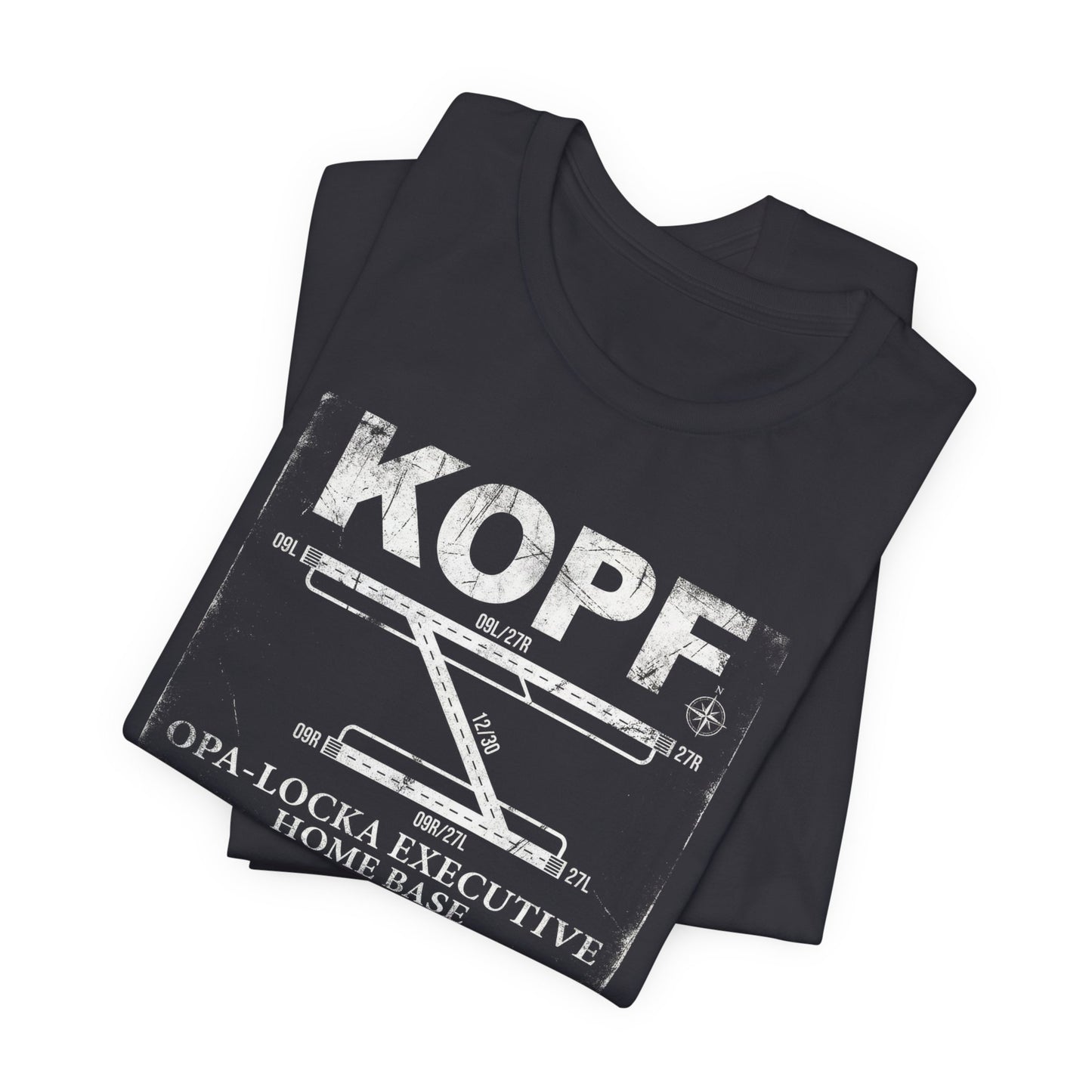 KOPF Opa-Locka Executive Airport Runway Diagram - Aviation T-Shirt