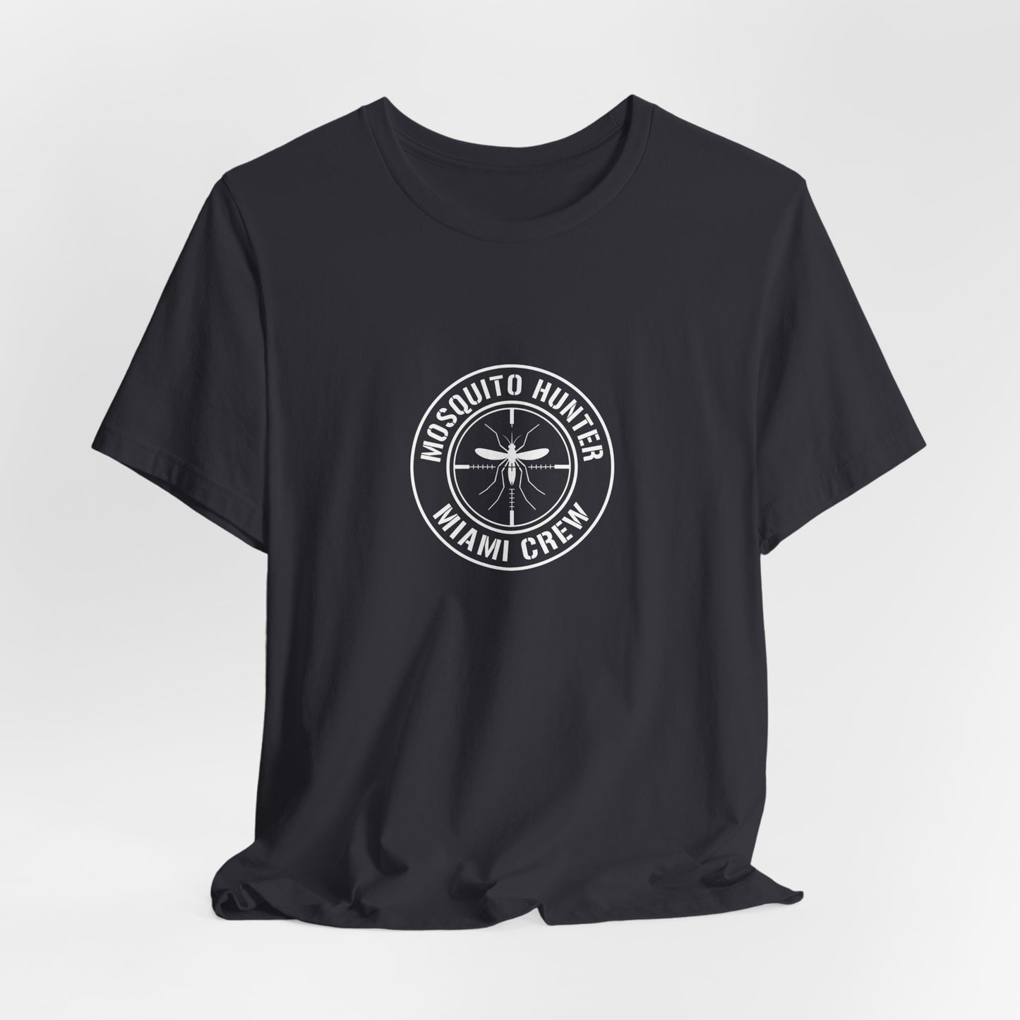 Mosquito Hunter Miami Crew - Funny Pest Control Graphic Tee