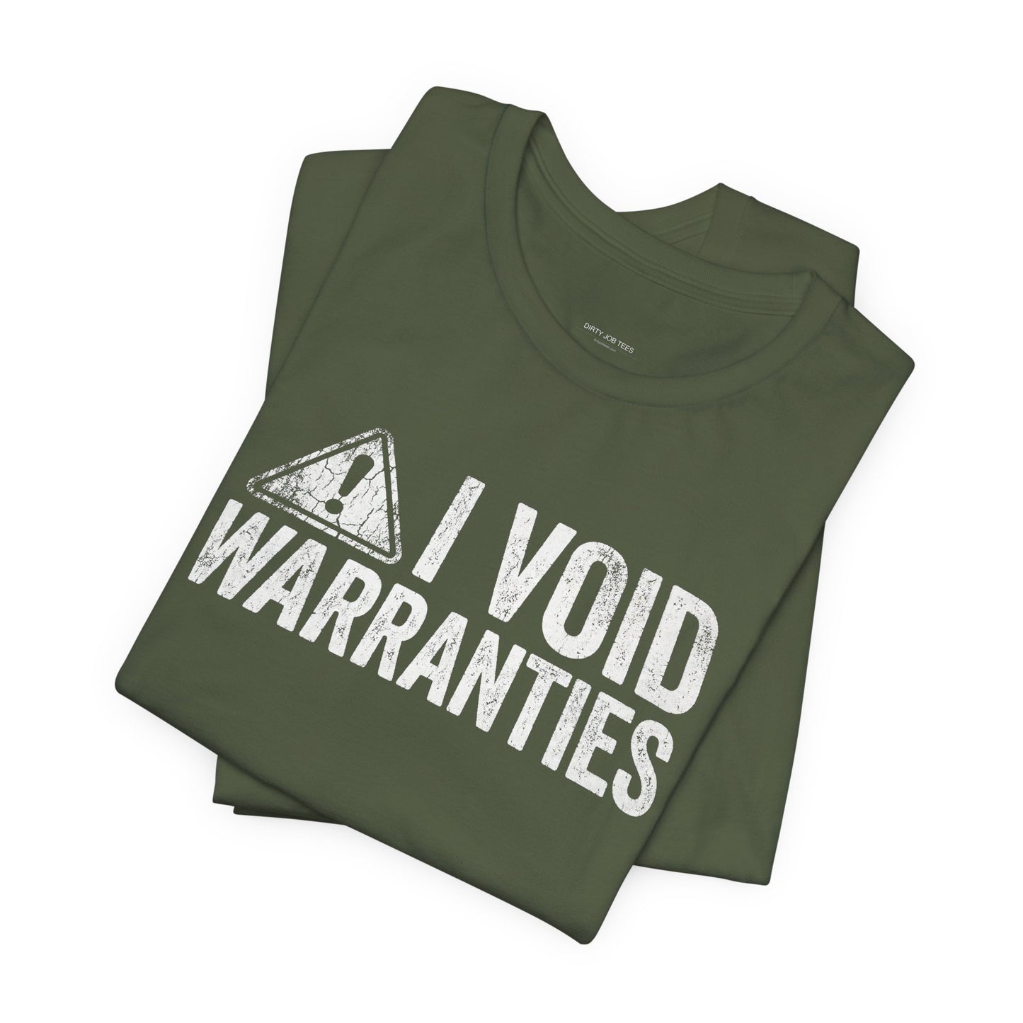 I Void Warranties - Funny Mechanic T-Shirt for Car Guys