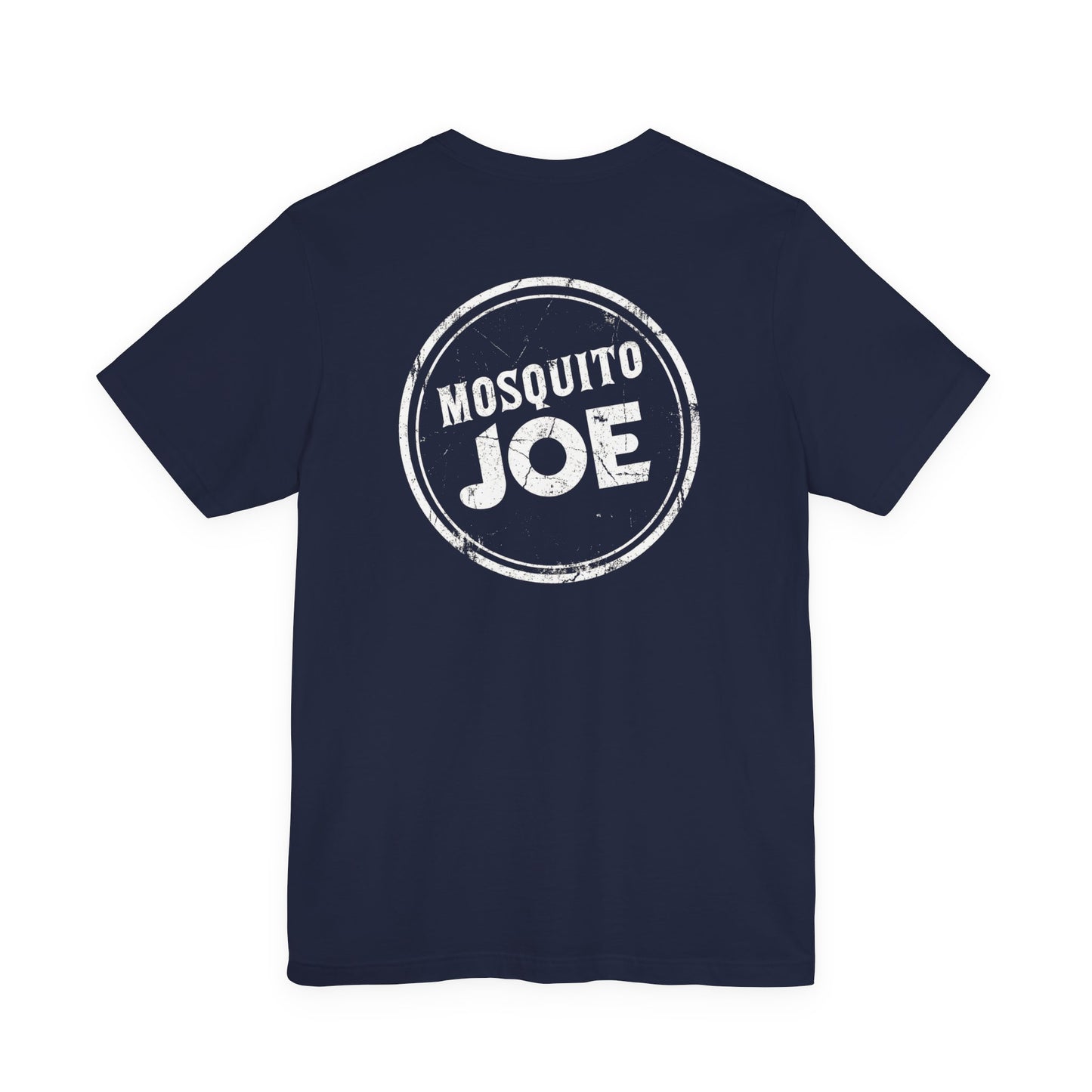 Mosquito Joe Distressed Logo - Front & Back Crew T-Shirt