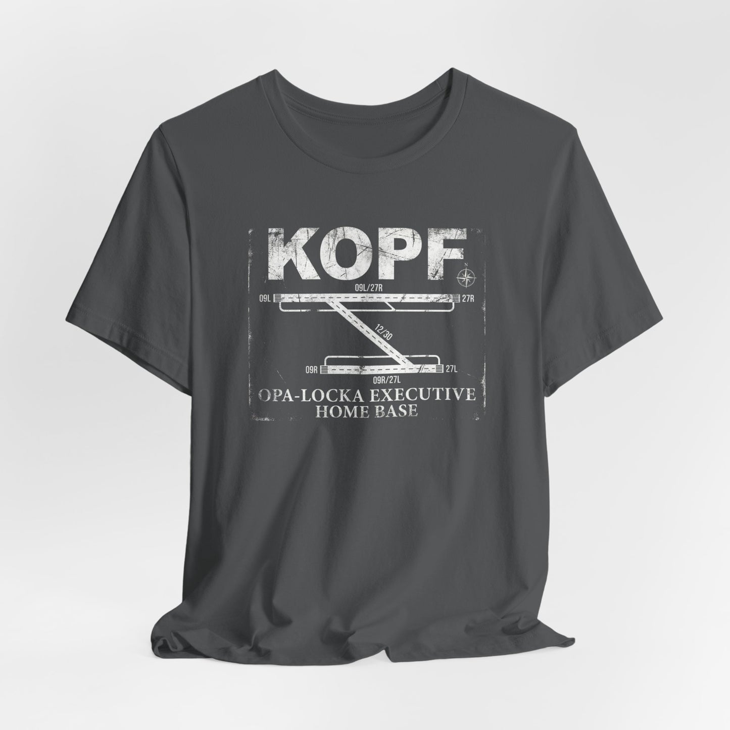 KOPF Opa-Locka Executive Airport Runway Diagram - Aviation T-Shirt