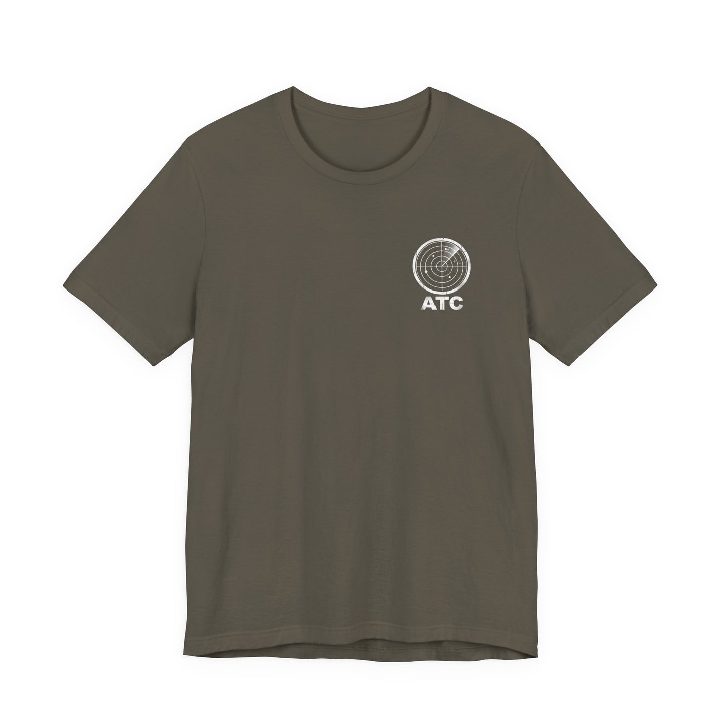 Tower Authority - Air Traffic Controller Front & Back Graphic Tee