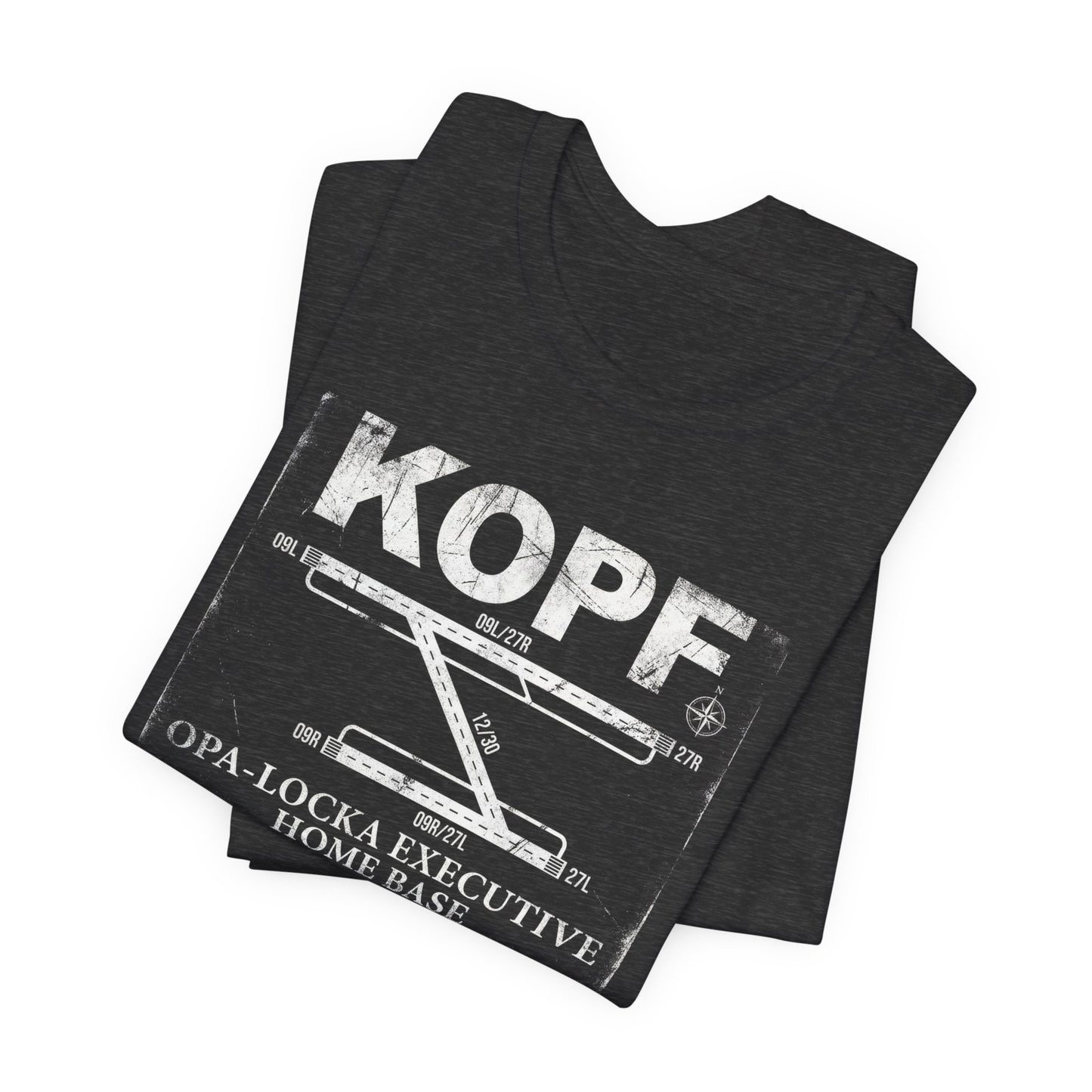 KOPF Opa-Locka Executive Airport Runway Diagram - Aviation T-Shirt