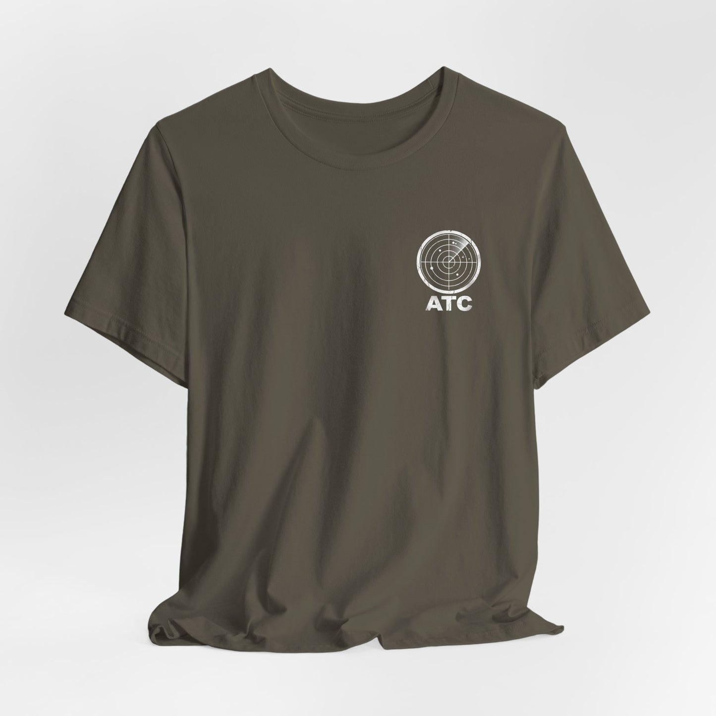 Tower Authority - Air Traffic Controller Front & Back Graphic Tee