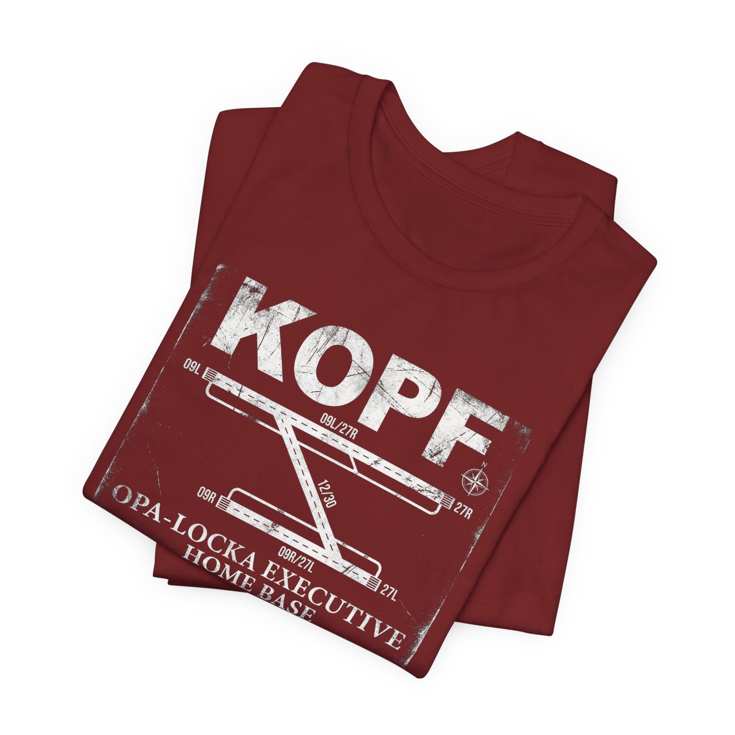 KOPF Opa-Locka Executive Airport Runway Diagram - Aviation T-Shirt