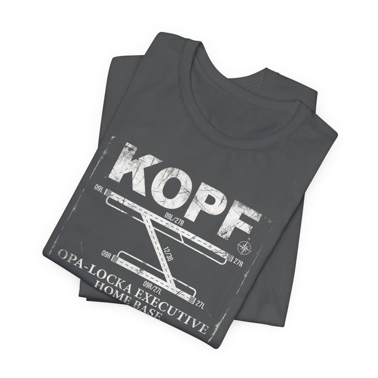 KOPF Opa-Locka Executive Airport Runway Diagram - Aviation T-Shirt