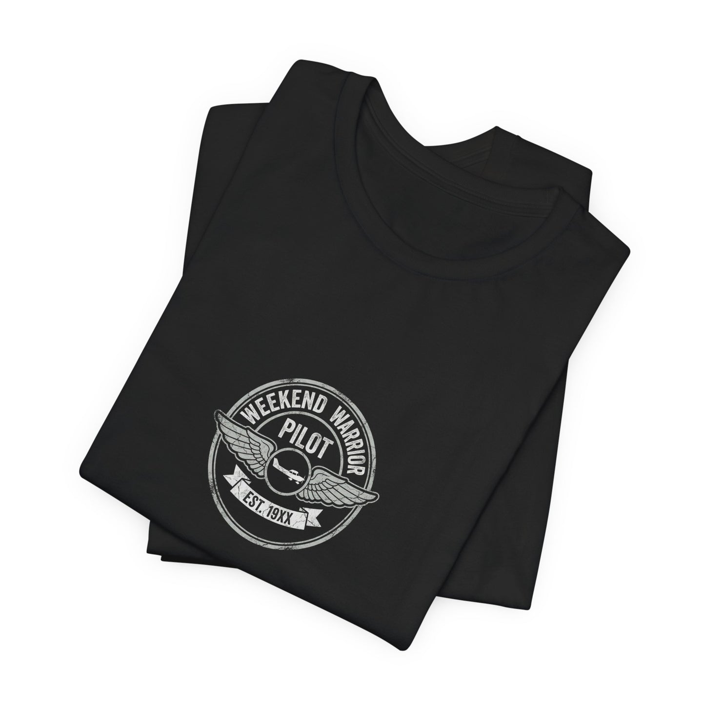 Weekend Warrior Pilot - Aviation Graphic Tee for GA Pilots