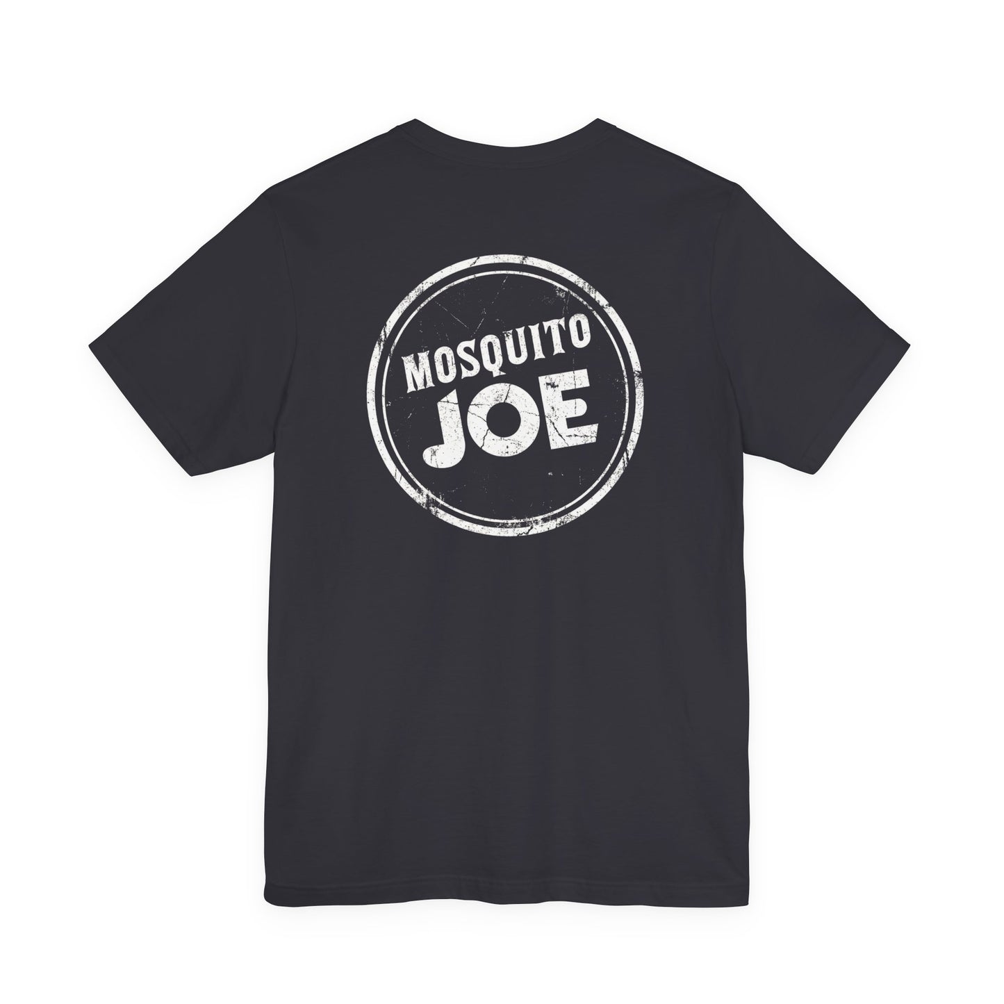 Mosquito Joe Distressed Logo - Front & Back Crew T-Shirt