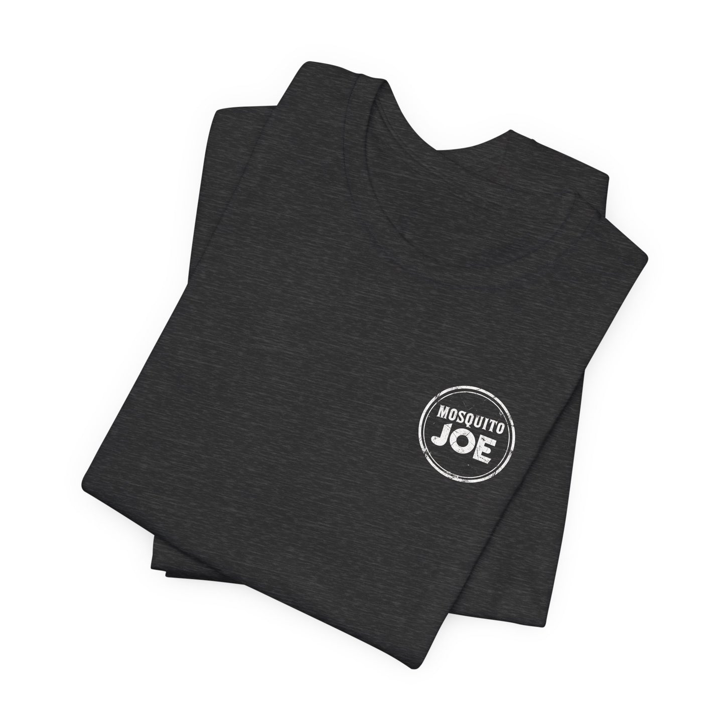 Mosquito Joe Distressed Logo - Front & Back Crew T-Shirt