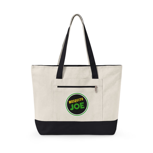 MoJoe Zippered Canvas Tote