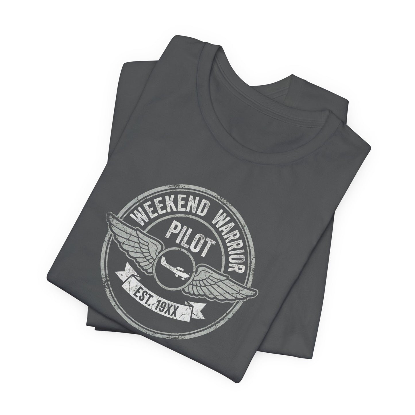 Weekend Warrior Pilot - Aviation Graphic Tee for GA Pilots
