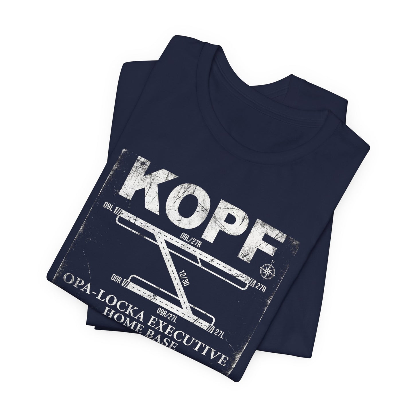 KOPF Opa-Locka Executive Airport Runway Diagram - Aviation T-Shirt