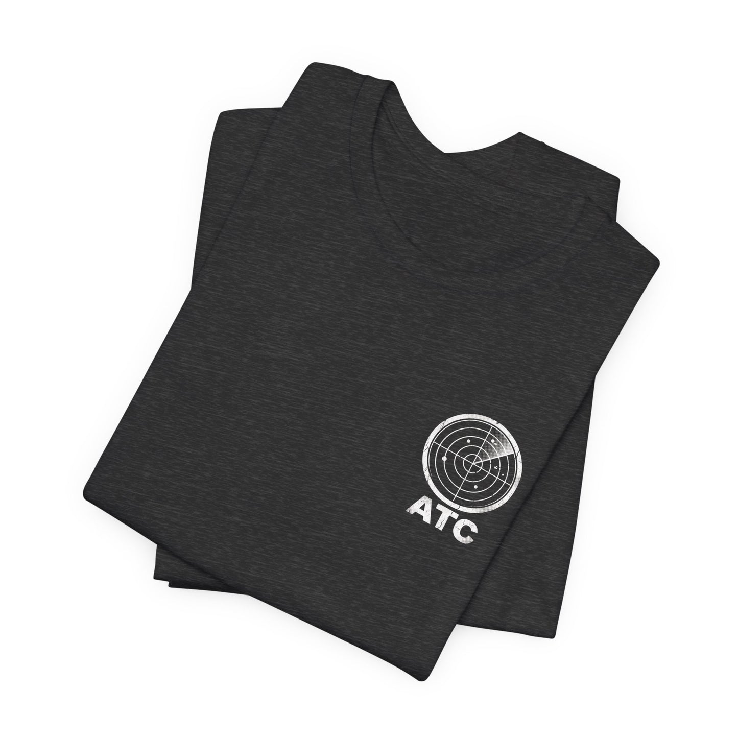 Tower Authority - Air Traffic Controller Front & Back Graphic Tee