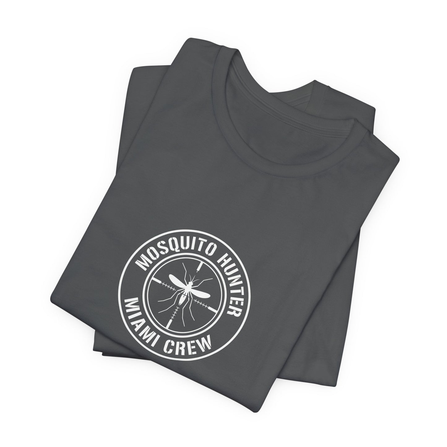 Mosquito Hunter Miami Crew - Funny Pest Control Graphic Tee