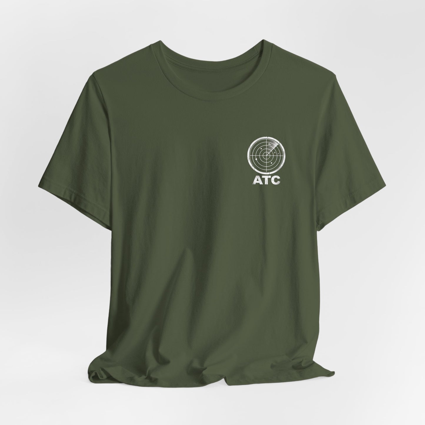 Tower Authority - Air Traffic Controller Front & Back Graphic Tee