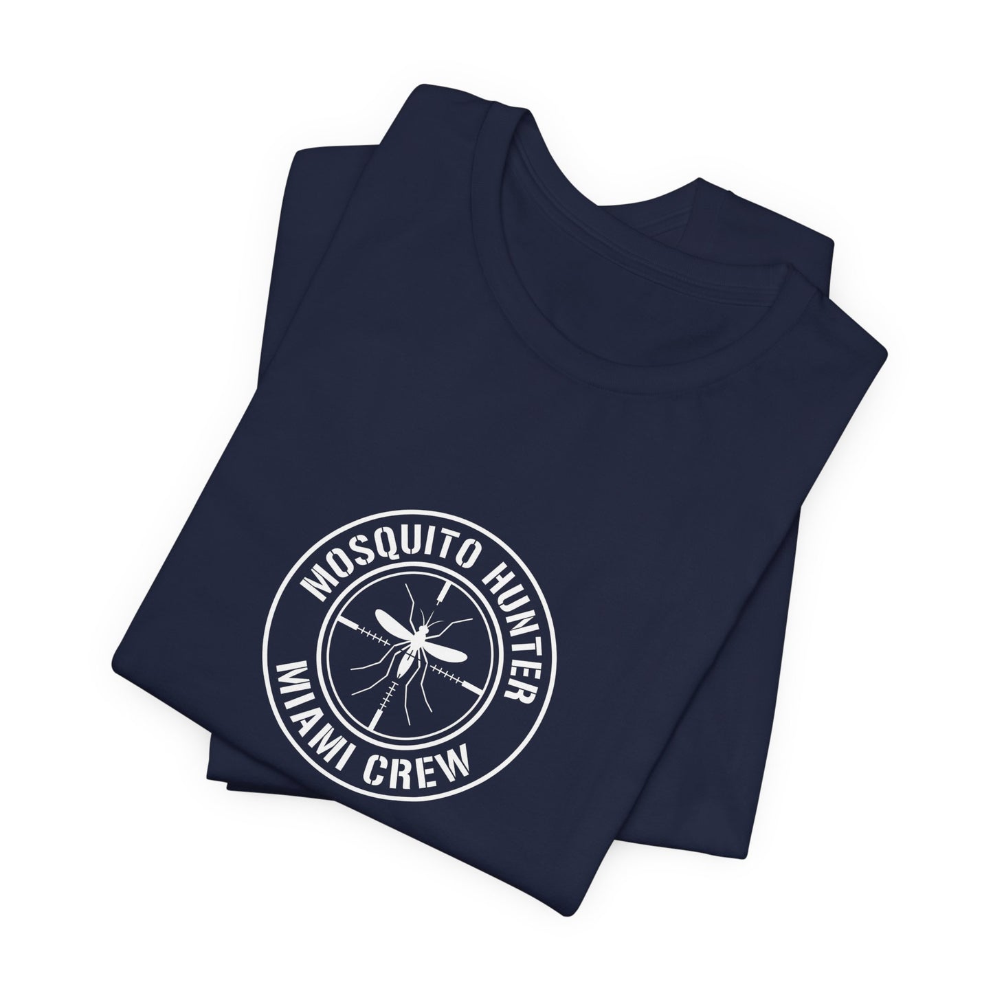 Mosquito Hunter Miami Crew - Funny Pest Control Graphic Tee
