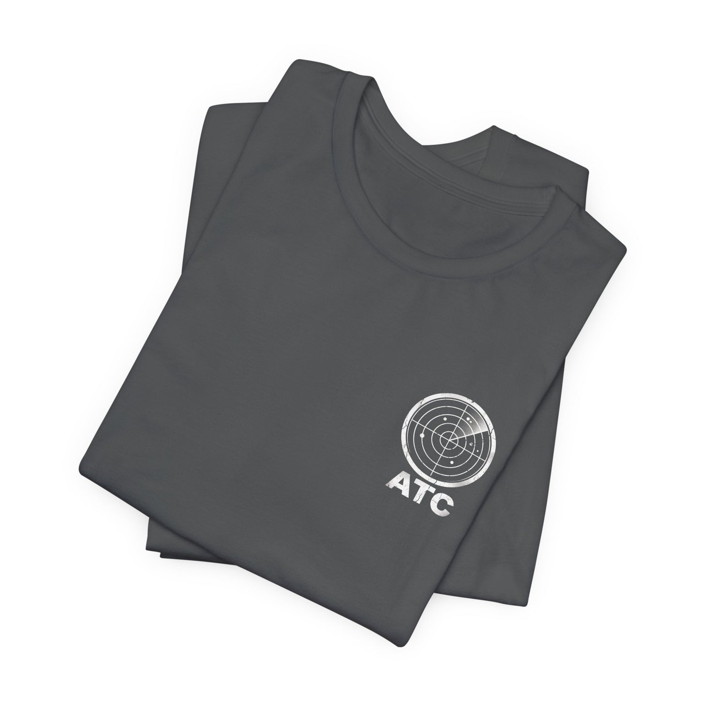 Tower Authority - Air Traffic Controller Front & Back Graphic Tee