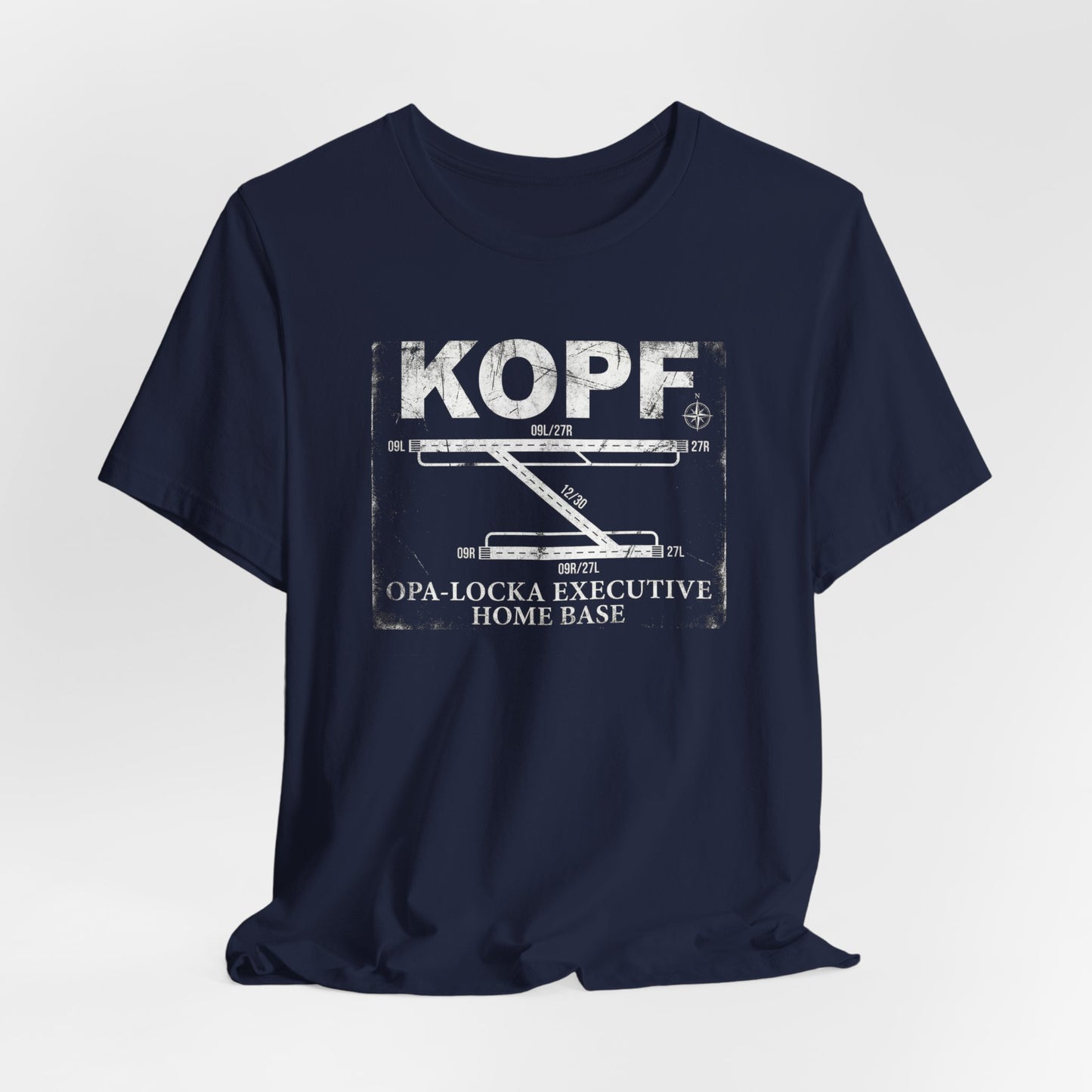 KOPF Opa-Locka Executive Airport Runway Diagram - Aviation T-Shirt