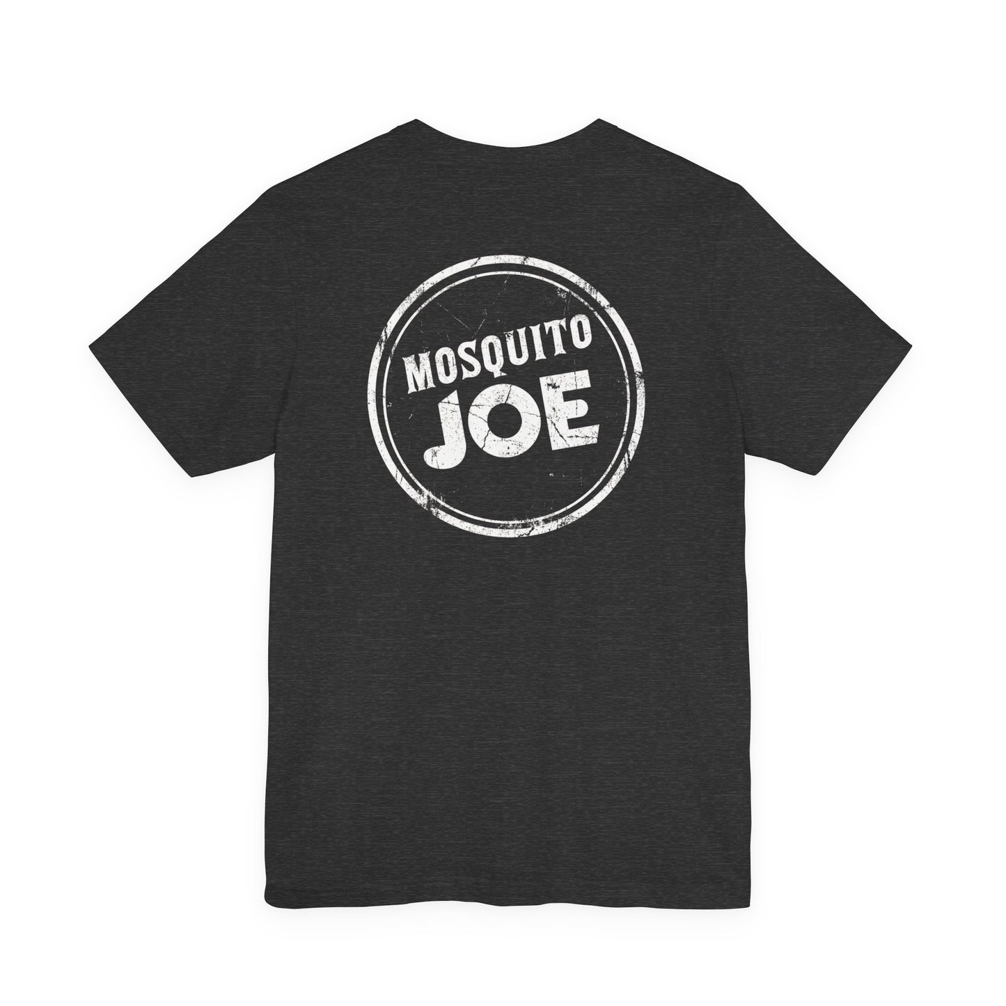 Mosquito Joe Distressed Logo - Front & Back Crew T-Shirt