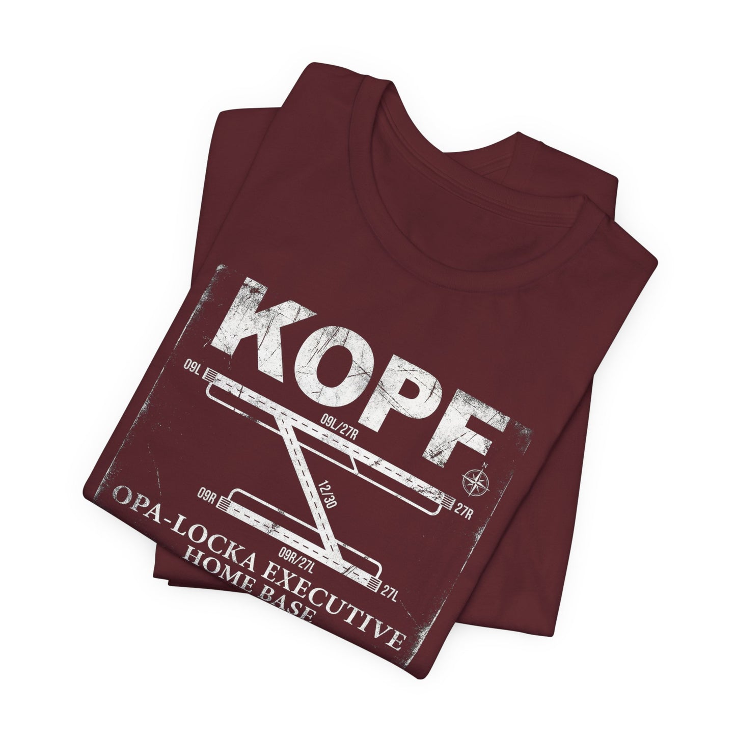 KOPF Opa-Locka Executive Airport Runway Diagram - Aviation T-Shirt