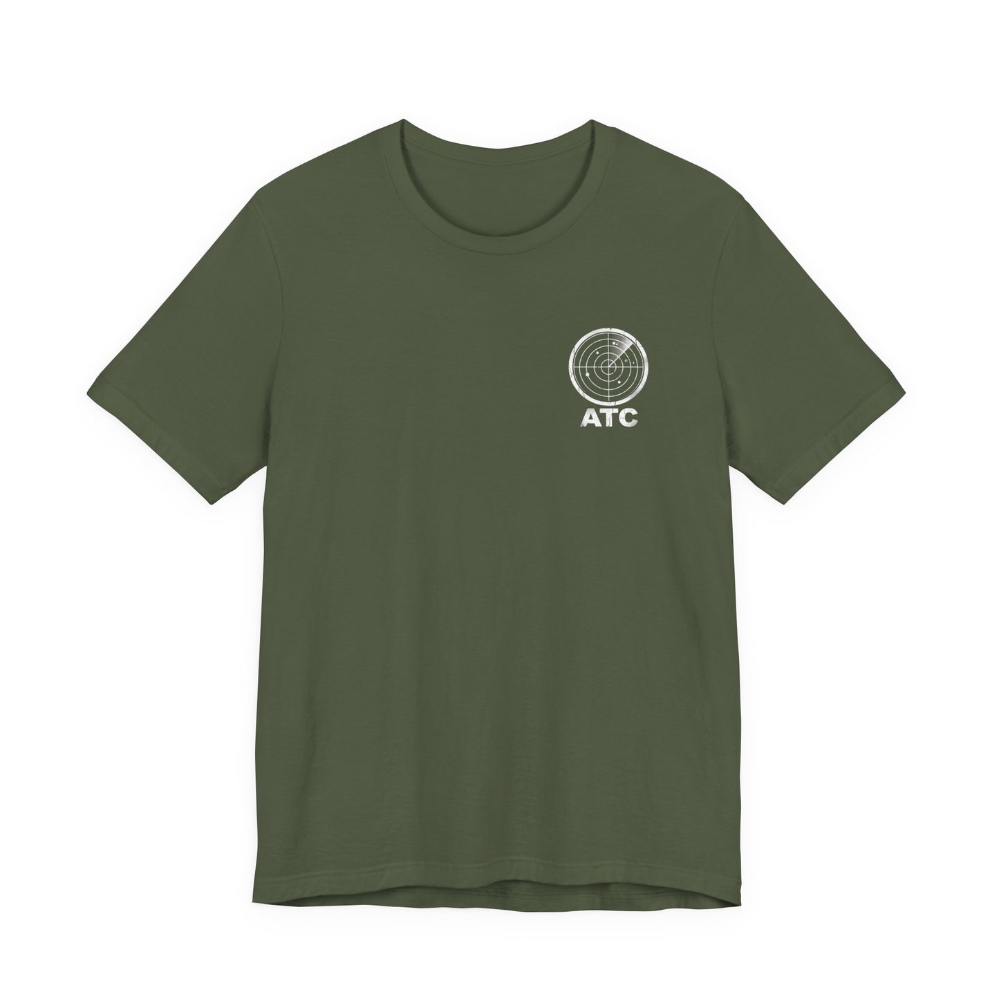 Tower Authority - Air Traffic Controller Front & Back Graphic Tee