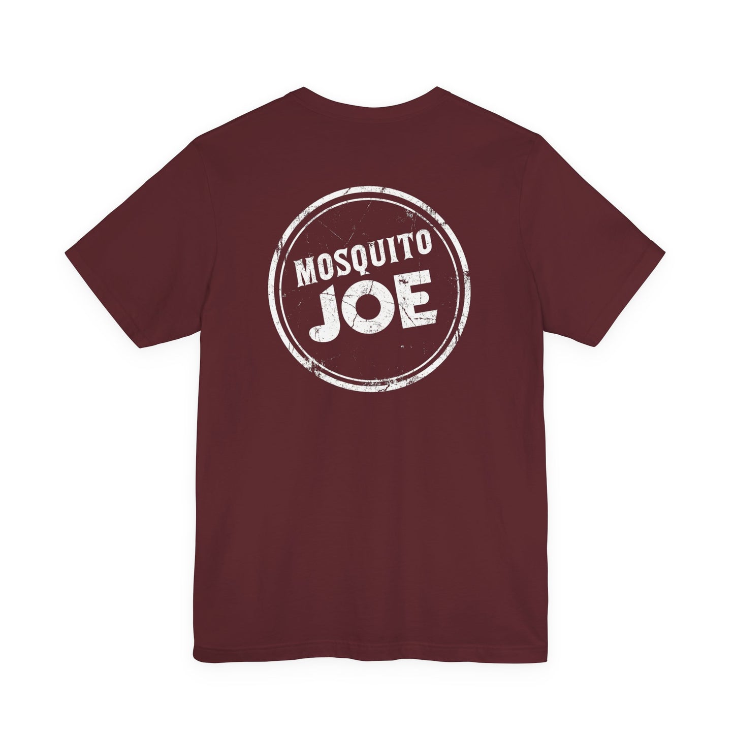 Mosquito Joe Distressed Logo - Front & Back Crew T-Shirt