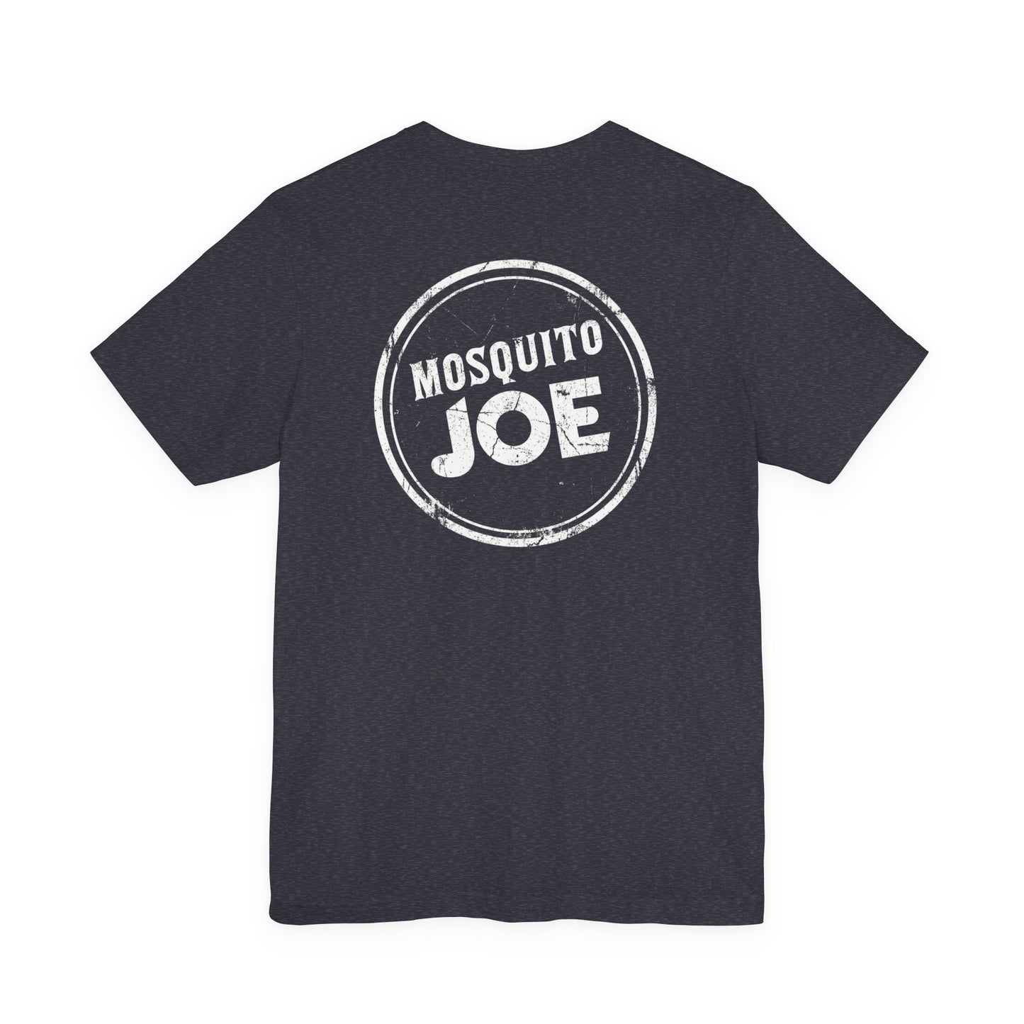 Mosquito Joe Distressed Logo - Front & Back Crew T-Shirt