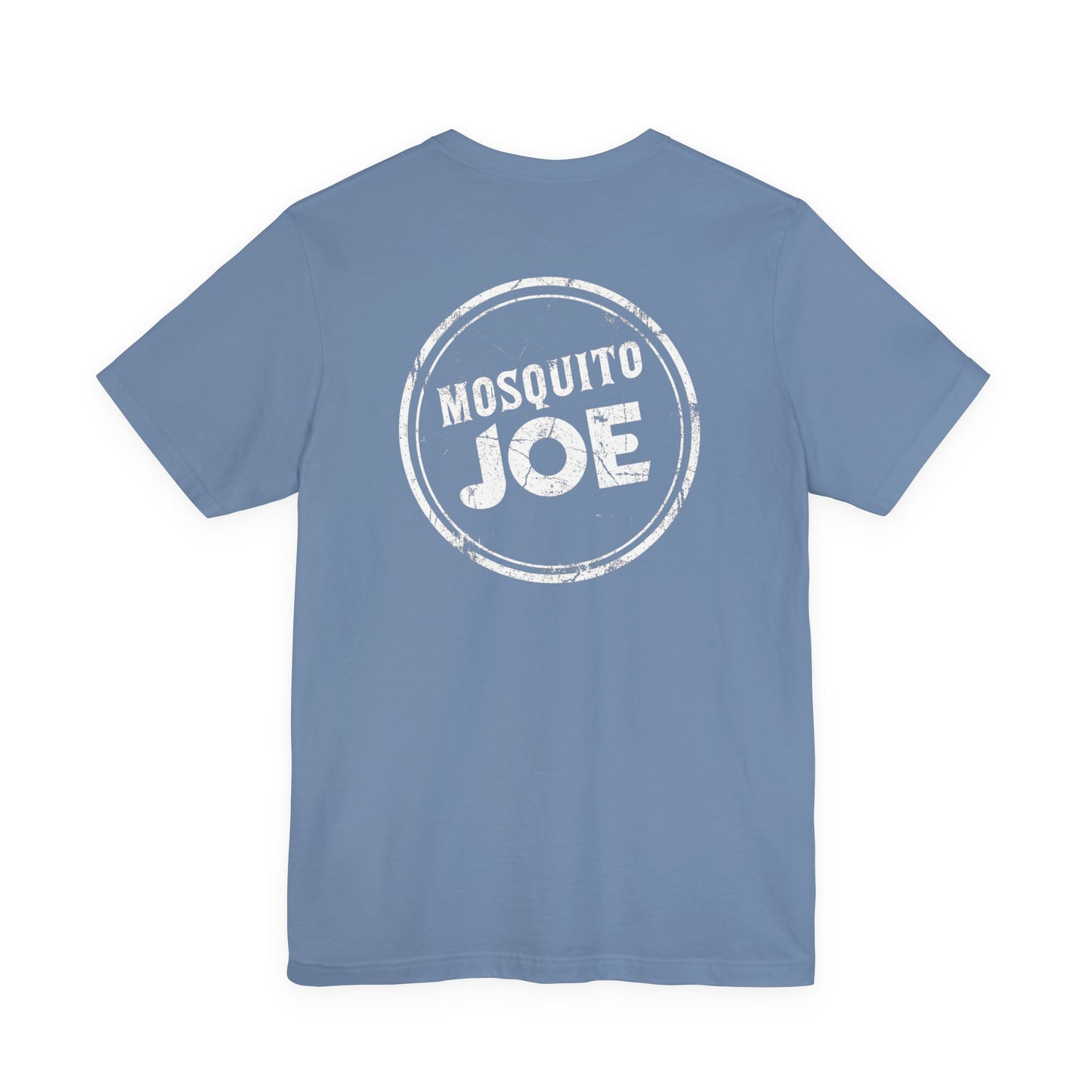Mosquito Joe Distressed Logo - Front & Back Crew T-Shirt