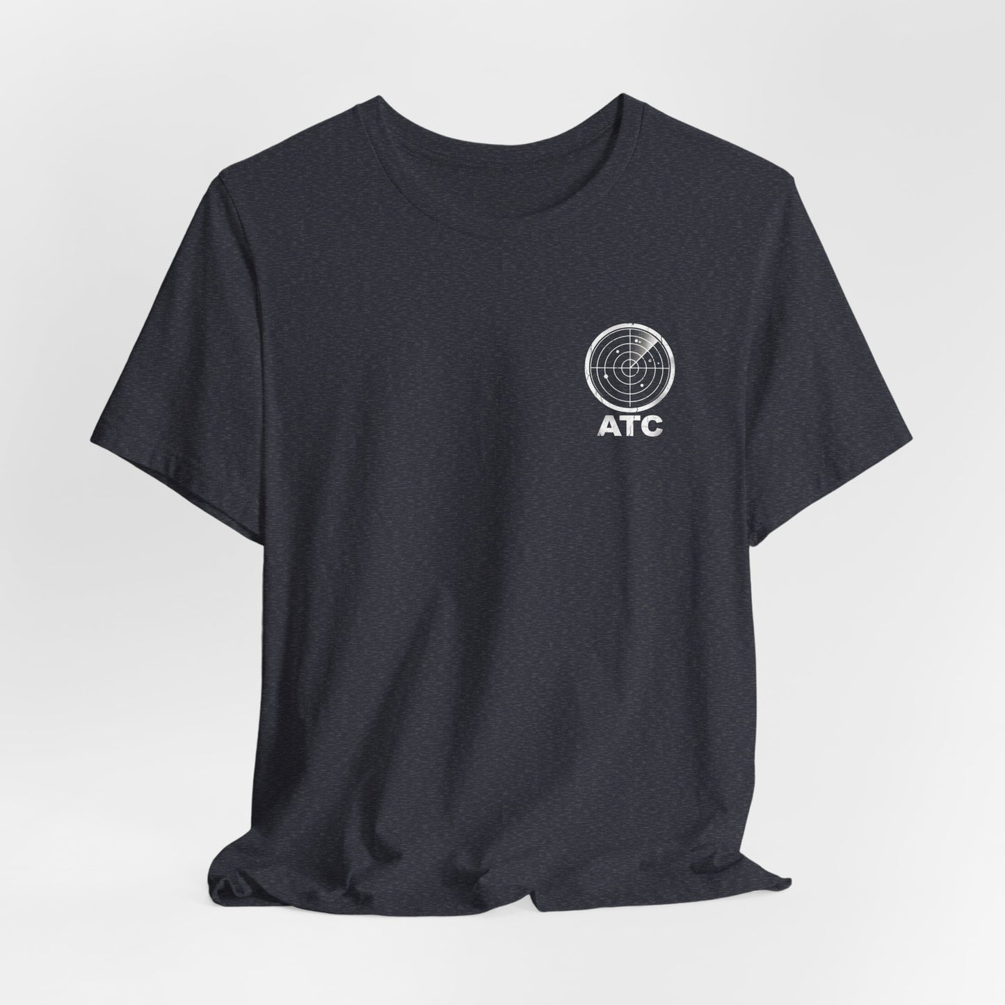 Tower Authority - Air Traffic Controller Front & Back Graphic Tee