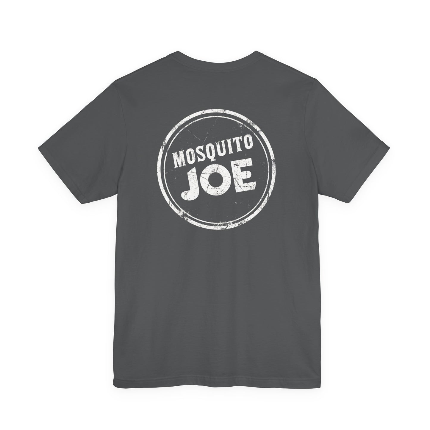 Mosquito Joe Distressed Logo - Front & Back Crew T-Shirt