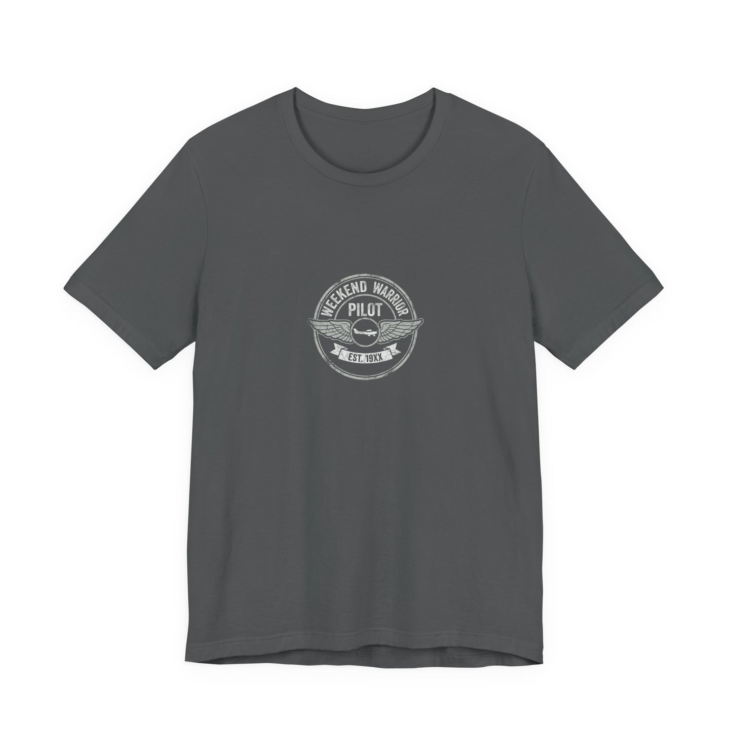 Weekend Warrior Pilot - Aviation Graphic Tee for GA Pilots