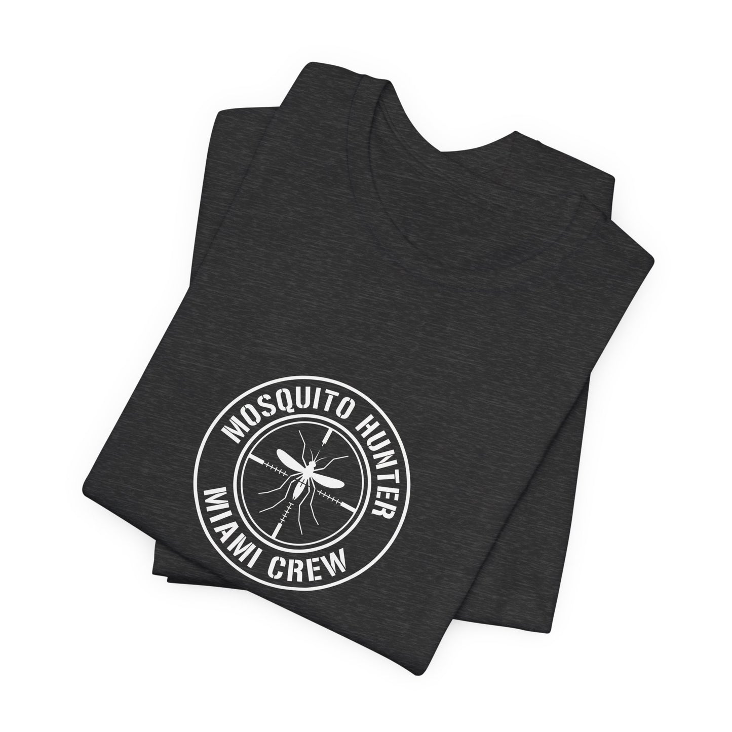 Mosquito Hunter Miami Crew - Funny Pest Control Graphic Tee